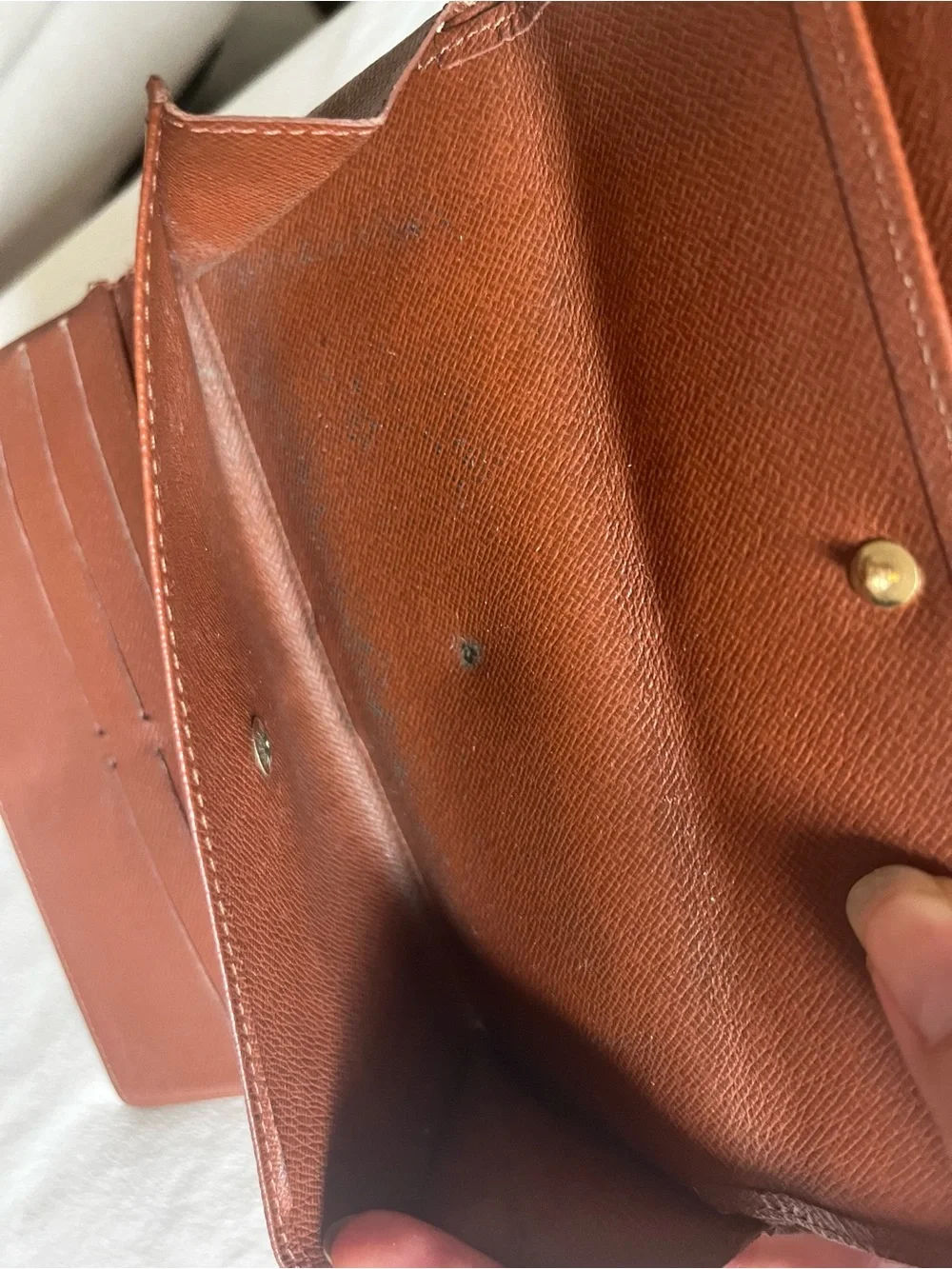 Louis Vuitton Monogram Continental Wallet - Dark Brown & Gold